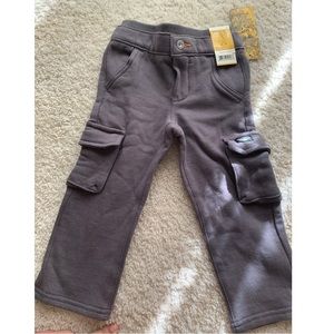2t boys grey sweatpants cargos NWT